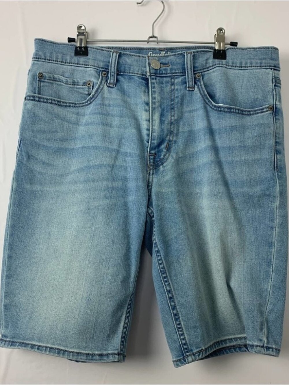 Blue Light Wash Short
